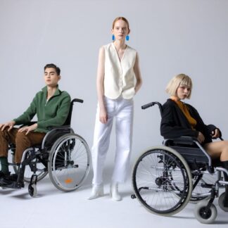 Silla de ruedas plegable